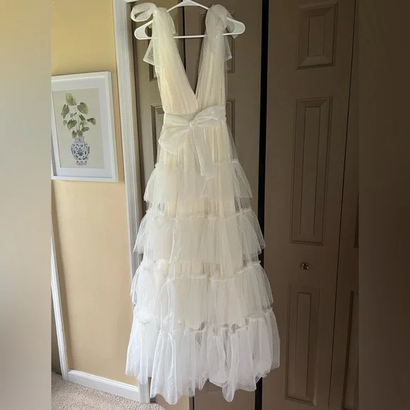 🕊️ NWT For Love And Lemons Tulle Gown - Picture 2 of 6